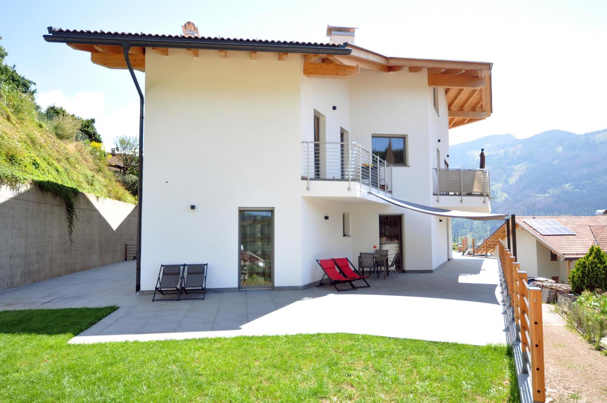 Bed and Breakfast Abete Rosso Teser im Fleimtal Exterior foto